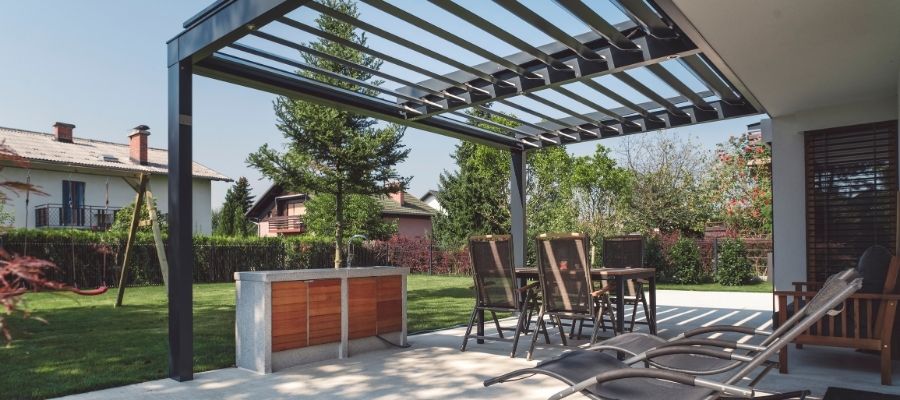 Custom timber pergola built in Newcastle by Newcastle Pergolas