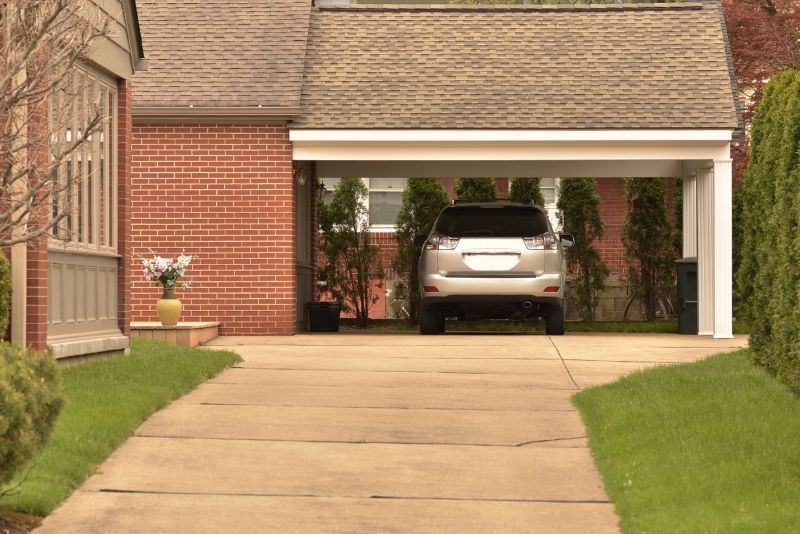 extended house roof for carport perform by Newcastle Pergolas