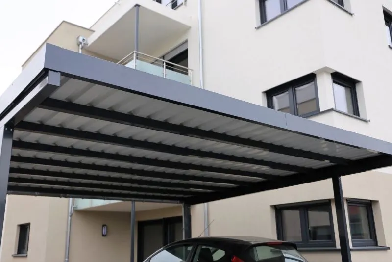 car parked under Newcastle Carport