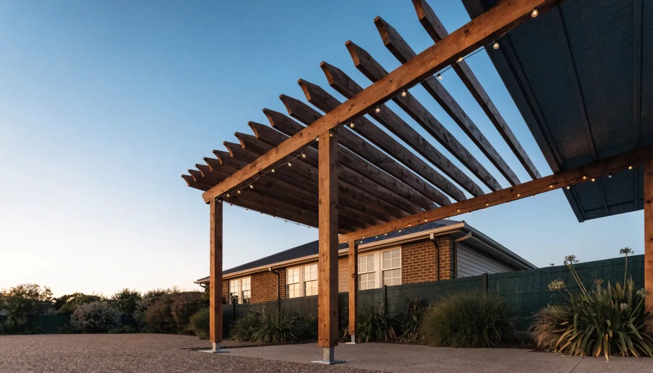 Newcastle Pergolas custom outdoor project